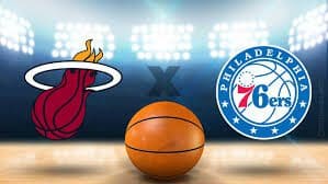 Basketball game: Miami Heat vs. Philadelphia 76ers.
