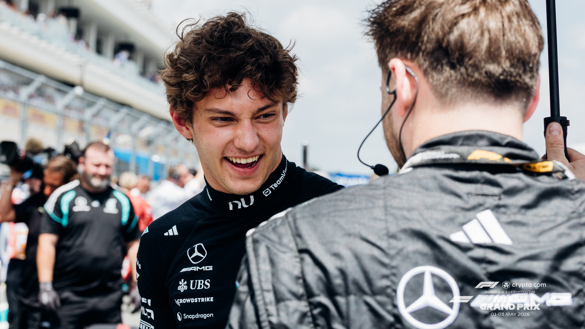 During the 2026 F1 Miami Grand Prix on Saturday, May 2, 2026 in Miami Gardens, Fla. (Photo by Cassie Florido/F1 Miami GP)