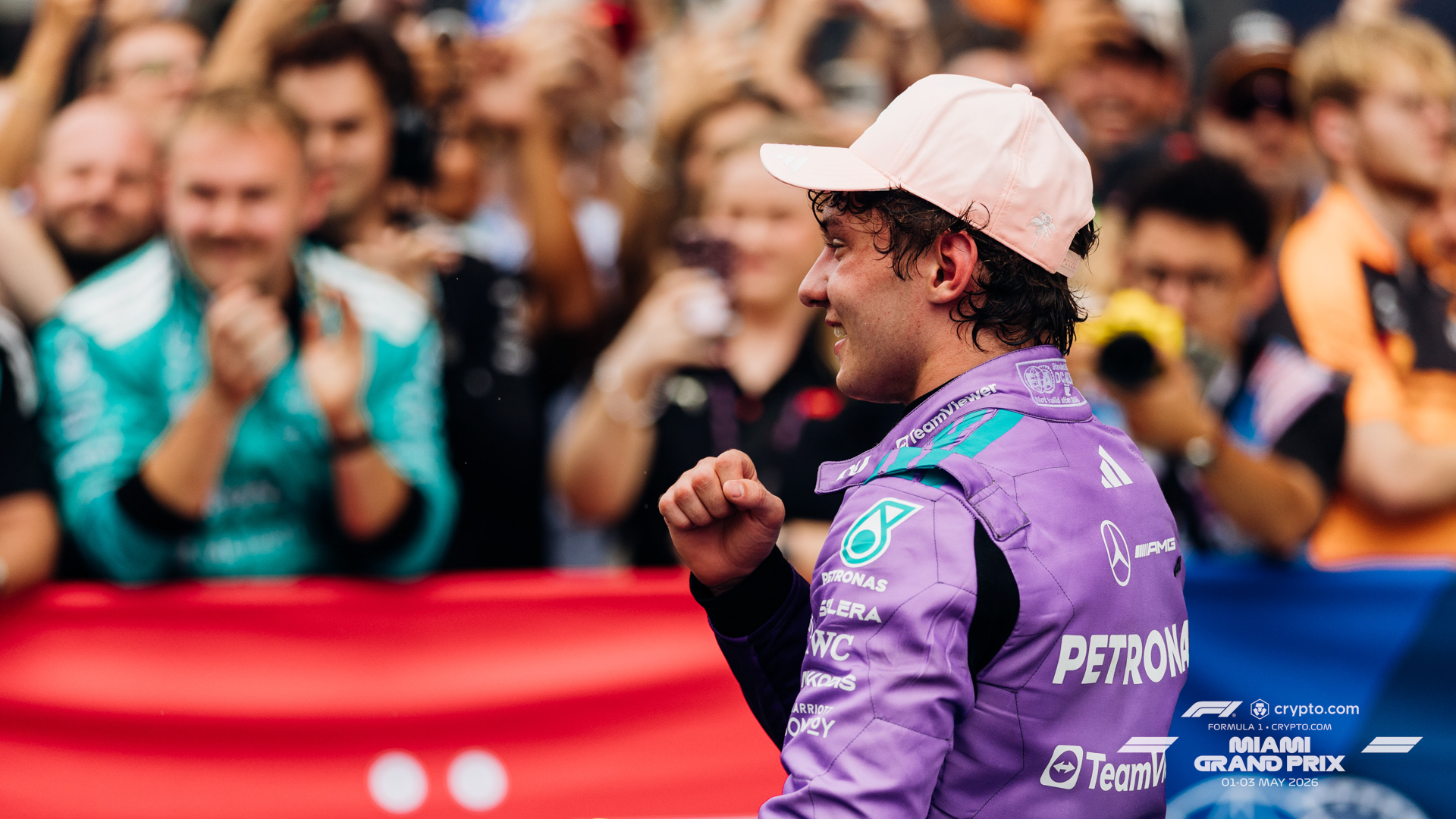 During the 2026 F1 Miami Grand Prix on Sunday, May 3, 2026 in Miami Gardens, Fla. (Photo by Cassie Florido/F1 Miami GP)