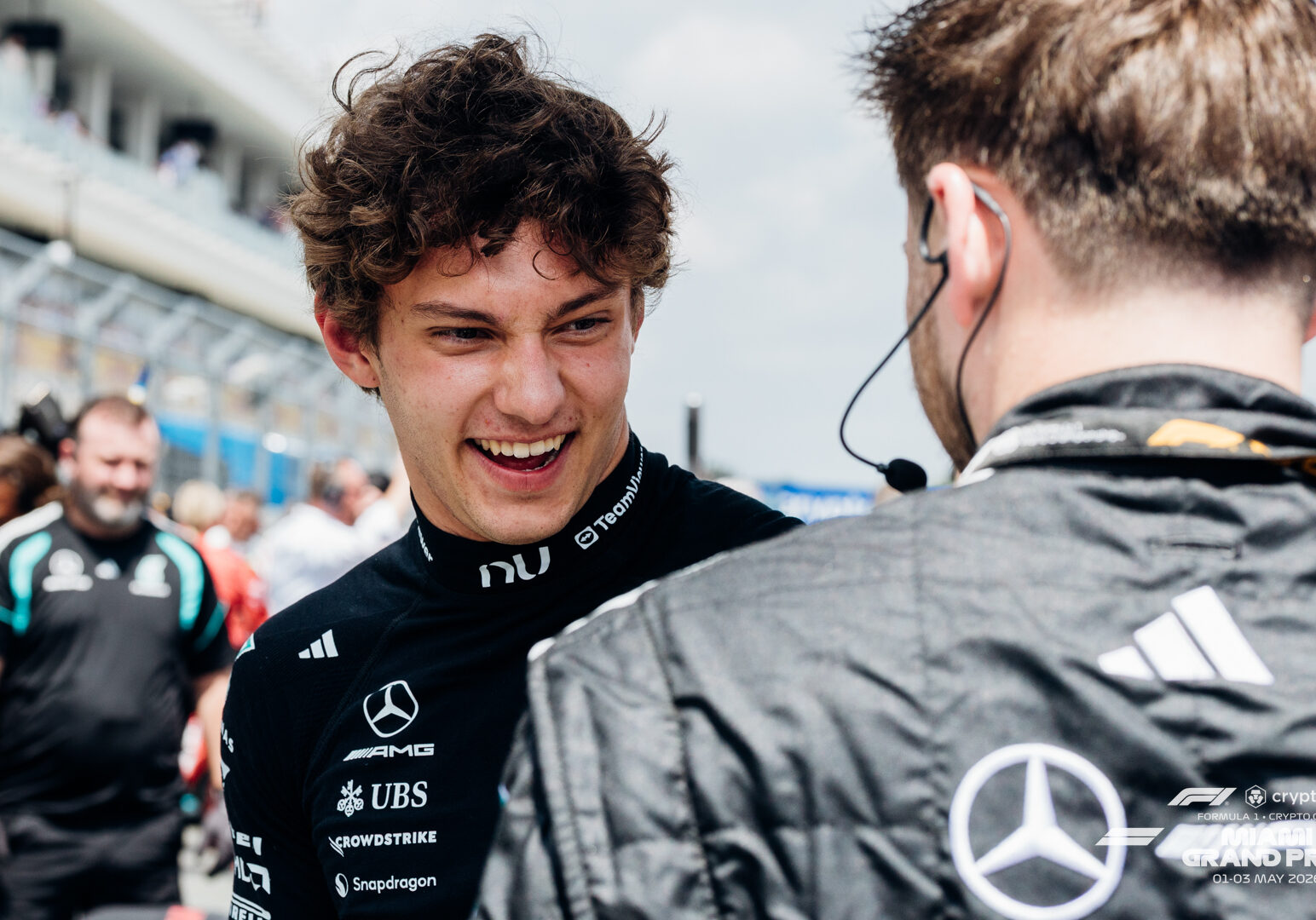 During the 2026 F1 Miami Grand Prix on Saturday, May 2, 2026 in Miami Gardens, Fla. (Photo by Cassie Florido/F1 Miami GP)